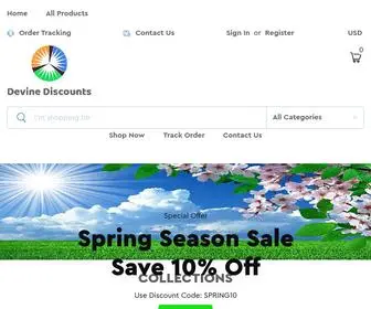 Devinediscounts.com(Devine Discounts) Screenshot