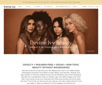 Devineivy.com(Beauty Without Boundaries (Vegan & Cruelty Free)) Screenshot