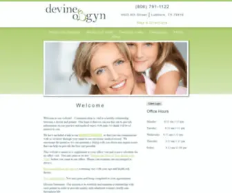 Devineobgyn.com(Devine Ob/Gyn) Screenshot