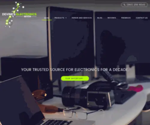 Devineselectronics.com(Electronics Store) Screenshot