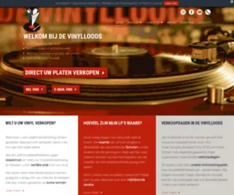 Devinylloods.nl(Inkoop en Verkoop van alle Vinyl) Screenshot