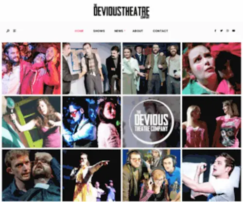 Devioustheatre.com(The Devious Theatre Company) Screenshot