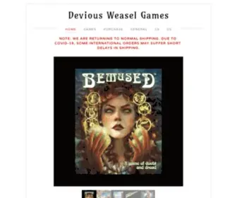 Deviousweasel.com(Devious Weasel Games) Screenshot