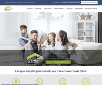 Devis-Plus.com(Devis Travaux maison) Screenshot