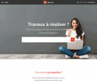 Devis.lu(Recevez) Screenshot