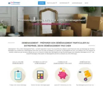 Devisdemenageur.com(Devis Déménageur) Screenshot