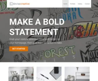 Devisecreative.com(Plan) Screenshot