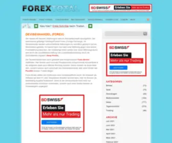 Devisenhandel-Forex.de(Devisenhandel Forex) Screenshot