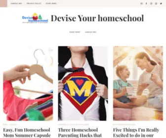 Deviseyourhomeschool.com(Devise Your homeschool) Screenshot