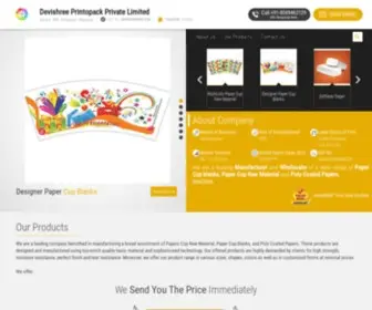 Devishree.in(Devishree Printopack Private Limited) Screenshot