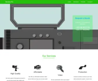 Devisionpro.com(Video Production) Screenshot