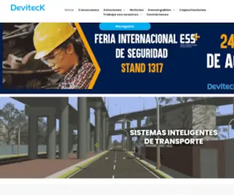 Deviteck.com.co(Sistemas inteligentes de transporte) Screenshot