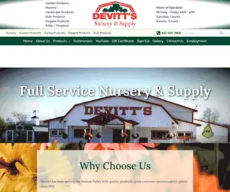 Devittsnsy.com(Garden Center) Screenshot