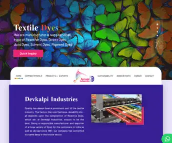 DevKalpidyes.com(Devkalpi Industries) Screenshot