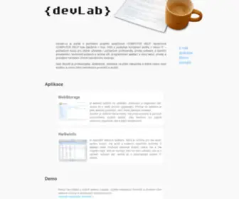 Devlab.cz(Devlab) Screenshot