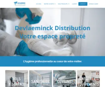 Devlaeminck.fr(Devlaeminck Distribution) Screenshot