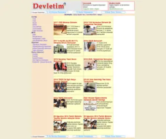 Devletim.com(Haberler) Screenshot