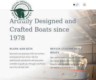 Devlinboat.com(Devlin Designing Boat Builders) Screenshot