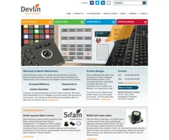 Devlin.co.uk(Devlin Electronics) Screenshot