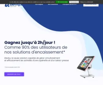 Devlyx.com(Solution d'encaissement pour supérette et tabac) Screenshot