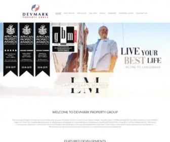 DevMark.co.za(Devmark Property Group) Screenshot