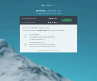 DevMe.io(devme) Screenshot