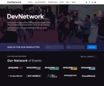 Devnetwork.com(Largest network for Developers) Screenshot