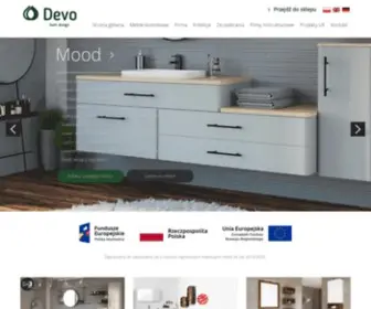 Devo.pl(Meble Łazienkowe Meble łazienkowe firmy DEVO) Screenshot