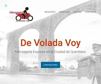 Devoladavoy.com.mx(Mensajeria y Paqueteria Express en Queretaro) Screenshot