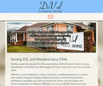 Devolfuneralhome.com(Devolfuneralhome) Screenshot