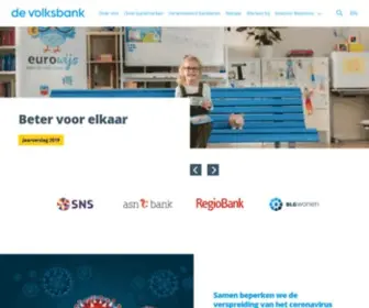 Devolksbank.nl(De Volksbank) Screenshot