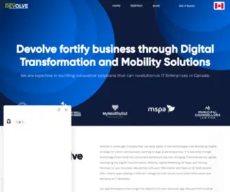 Devolve.ca(Top IT Solutions Provider) Screenshot