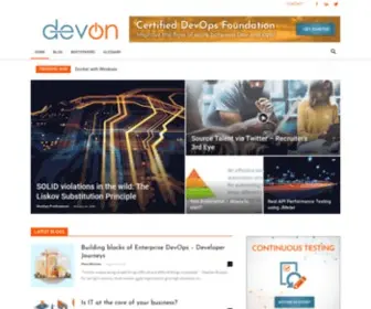 Devonblog.com(DevOn Blog) Screenshot