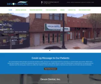 Devondentalchicago.com(Devon Dental) Screenshot