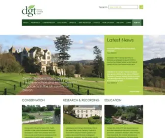 Devongardenstrust.org.uk(What the Trust does) Screenshot