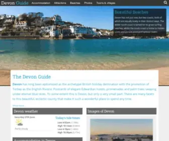Devonguide.com(The Devon Guide) Screenshot