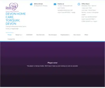 Devonhomecare.com(Devon Home Care) Screenshot