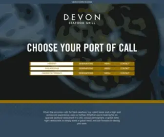 Devonseafood.com(Seafood restaurant) Screenshot