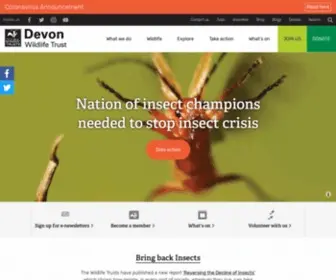 Devonwildlifetrust.org(Devon Wildlife Trust) Screenshot