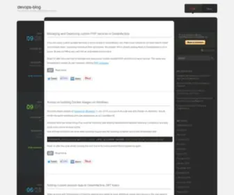 Devops-Blog.net(This Blog) Screenshot
