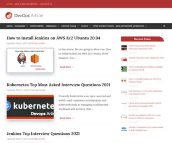 Devopsarticle.com(DevOps Article) Screenshot