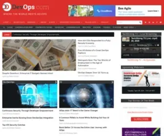 Devops.com(The Web's Largest Collection of DevOps Content) Screenshot