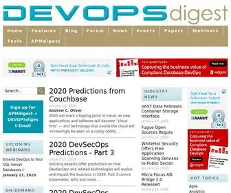 Devopsdigest.com(DEVOPSdigest) Screenshot
