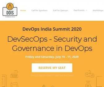 Devopsindiasummit.com(DevOps India Summit) Screenshot