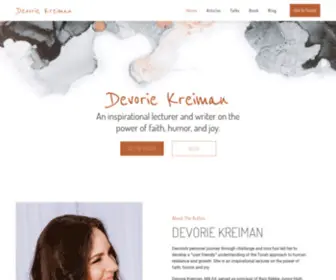 Devoriekreiman.com(Devorie Kreiman from Los Angeles) Screenshot