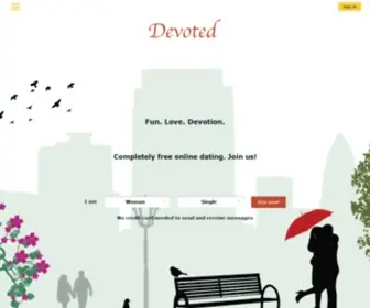 Devoted.singles(Free Online Dating Site) Screenshot