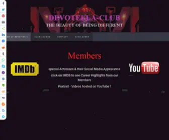 Devotella-Club.com(Devotella Club) Screenshot