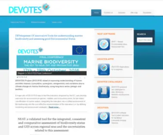 Devotes-Project.eu Screenshot