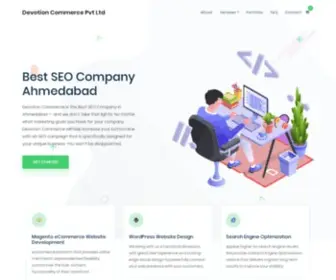 Devotioncommerce.com(Magento Development Company) Screenshot