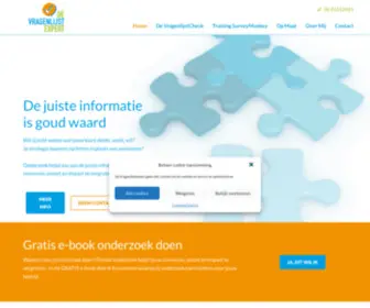 Devragenlijstexpert.nl(De Vragenlijstexpert) Screenshot